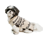 Wyatt Cream Alpaca Dog Shawl