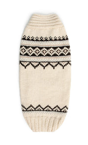 Wyatt Cream Alpaca Dog Shawl