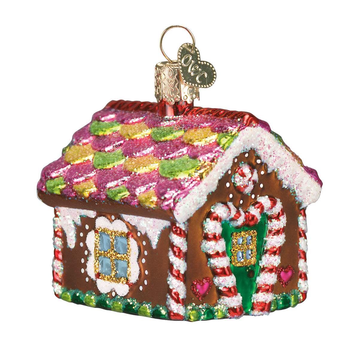 Gingerbread House Ornament - Southlake Paws
