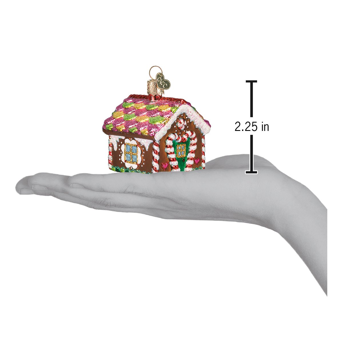 Gingerbread House Ornament - Southlake Paws