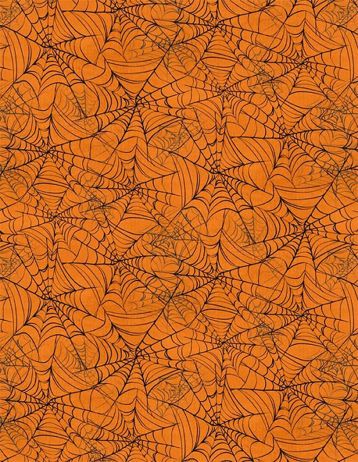 Halloween Bandana | Halloween Dog Bandana, Orange Spider Web | One Spooktacular Dog - Southlake Paws