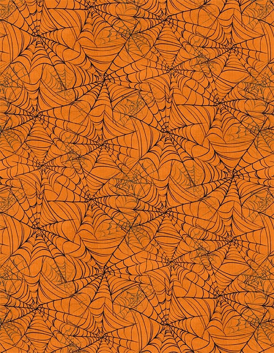 Halloween Bandana | Halloween Dog Bandana, Orange Spider Web | One Spooktacular Dog - Southlake Paws