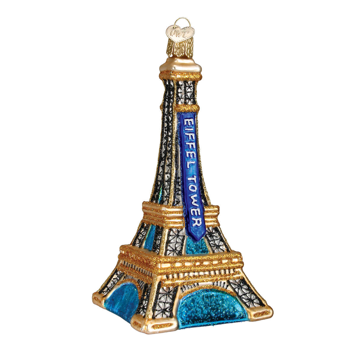 Eiffel Tower Ornament - Southlake Paws