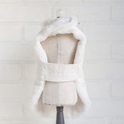 Zha Zha Dog Coat Ivory