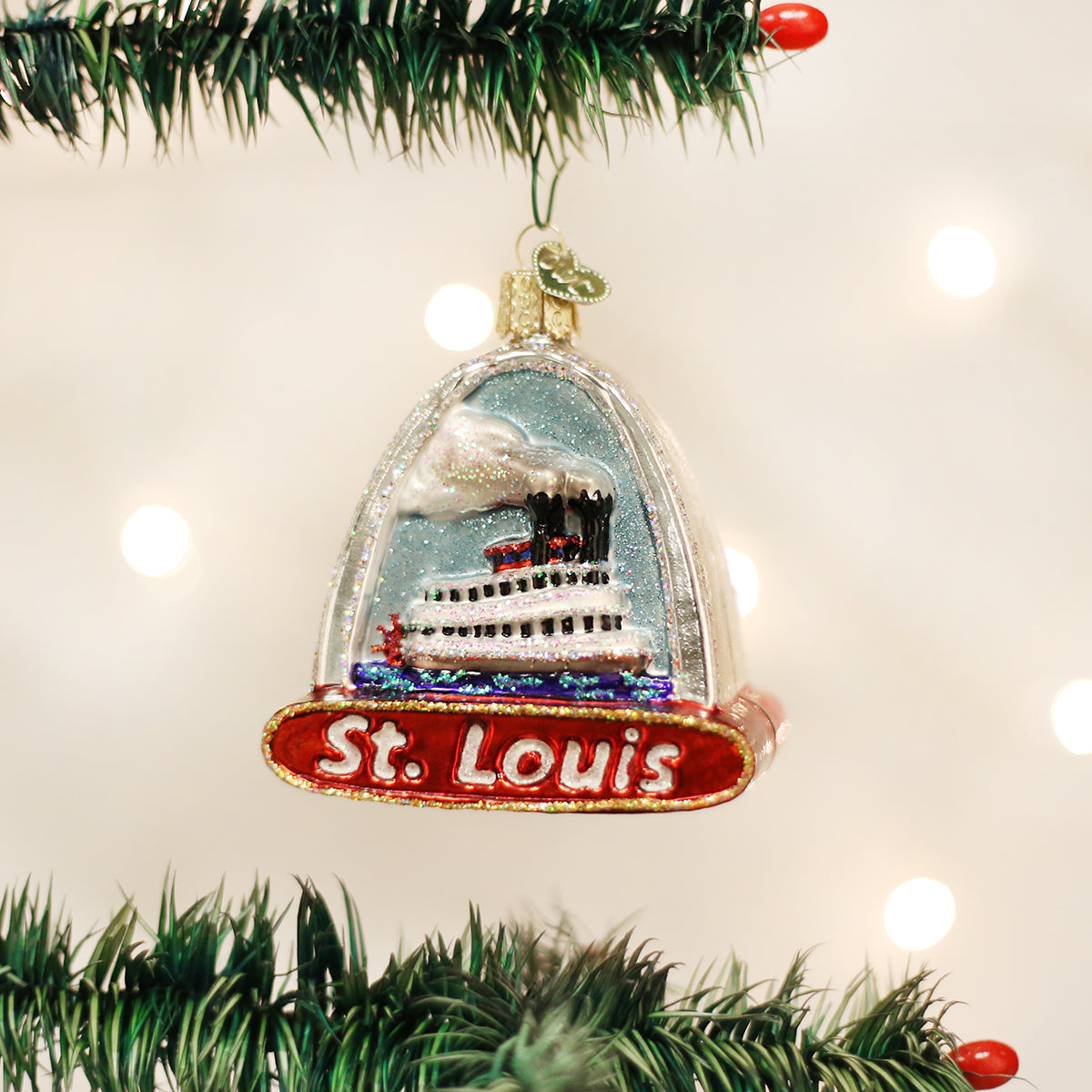 St. Louis Arch Ornament - Southlake Paws
