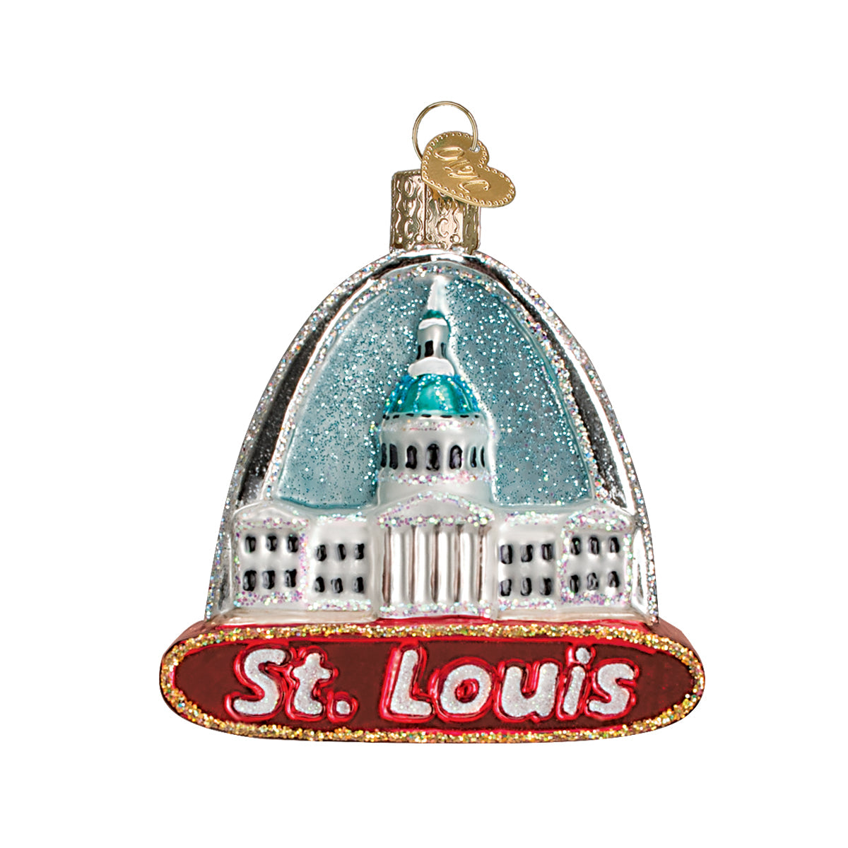St. Louis Arch Ornament - Southlake Paws
