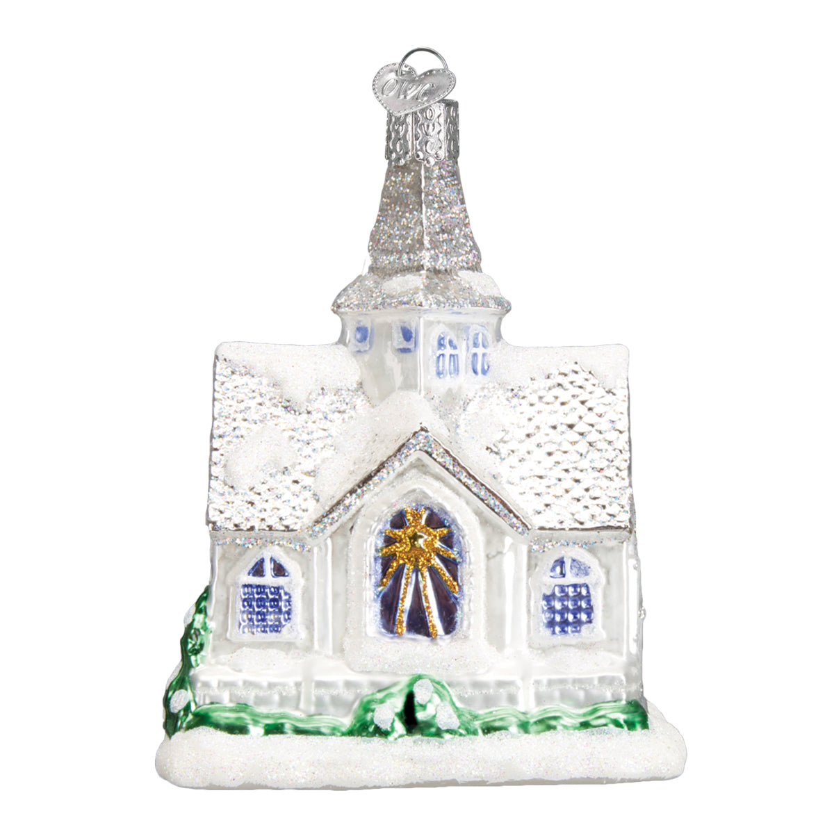Sparkling Cathedral Ornament - Southlake Paws