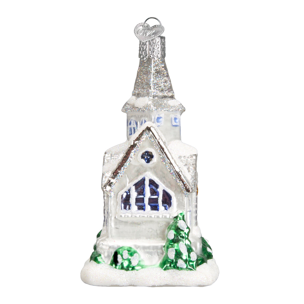 Sparkling Cathedral Ornament - Southlake Paws