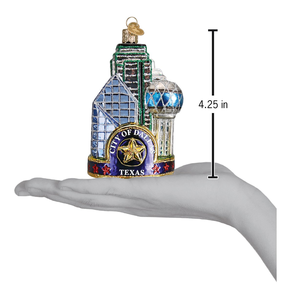 Dallas City Ornament - Southlake Paws