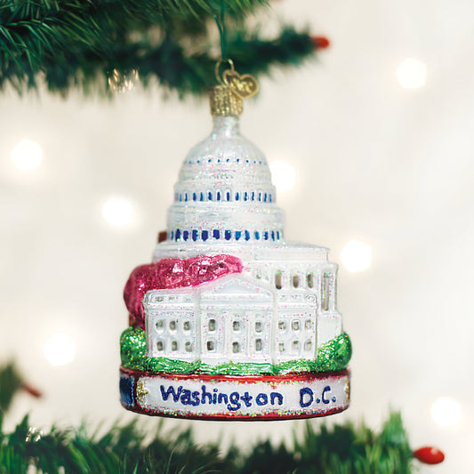 Washington D.C. Ornament - Southlake Paws