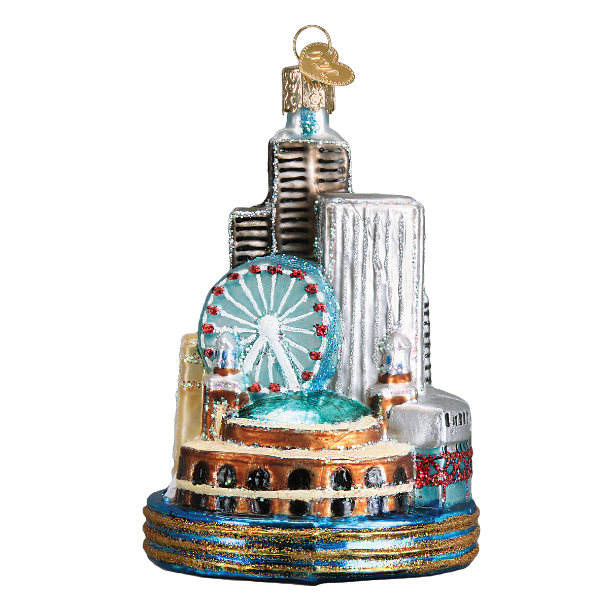 Chicago Christmas Ornament - Southlake Paws