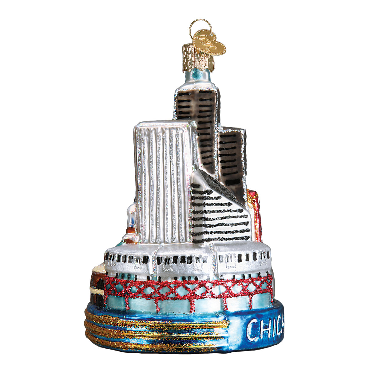 Chicago Christmas Ornament - Southlake Paws
