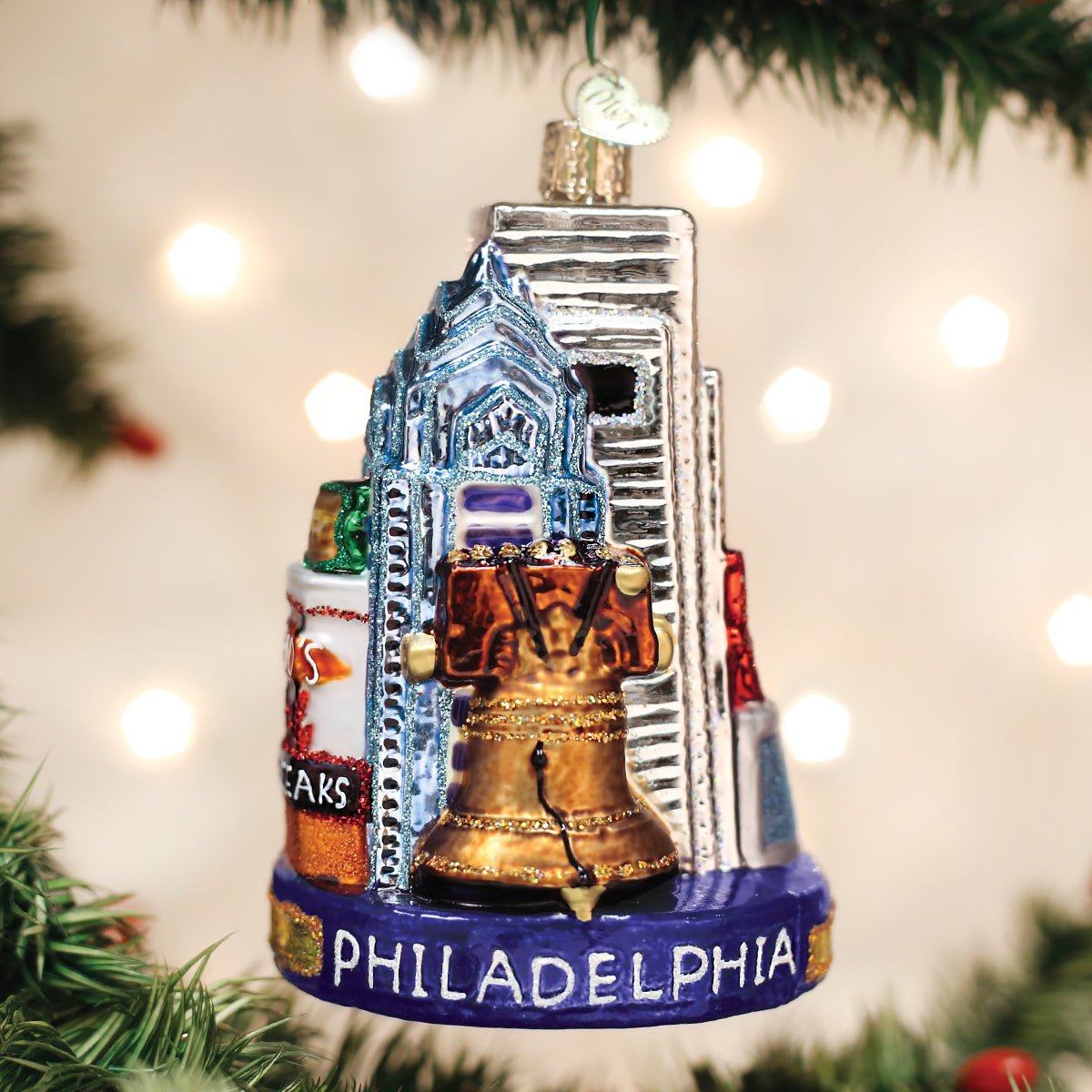 Philadelphia Ornament - Southlake Paws
