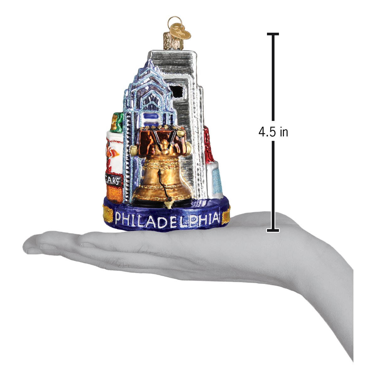 Philadelphia Ornament - Southlake Paws