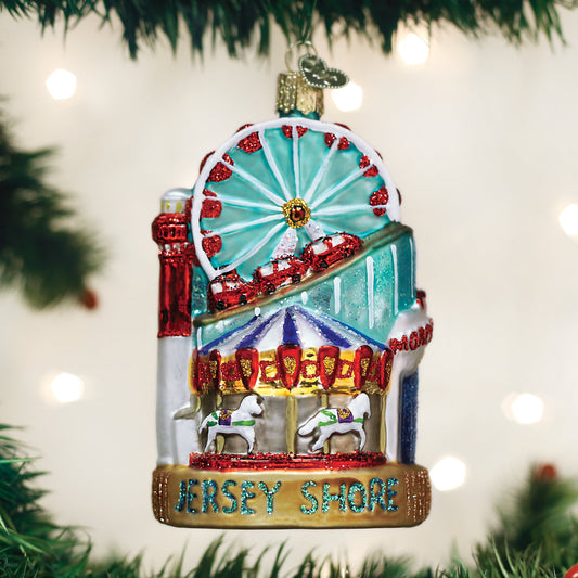 Jersey Shore Ornament - Southlake Paws