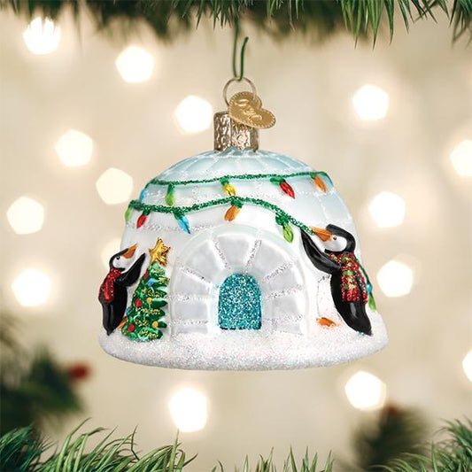 Igloo Ornament - Southlake Paws
