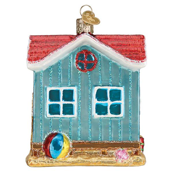 Beach House Ornament - Southlake Paws