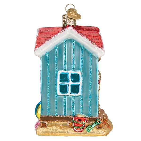Beach House Ornament - Southlake Paws