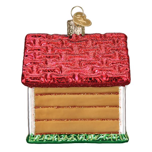 Dog House Ornament - Southlake Paws