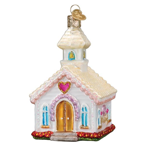 Wedding Chapel Ornament - Southlake Paws