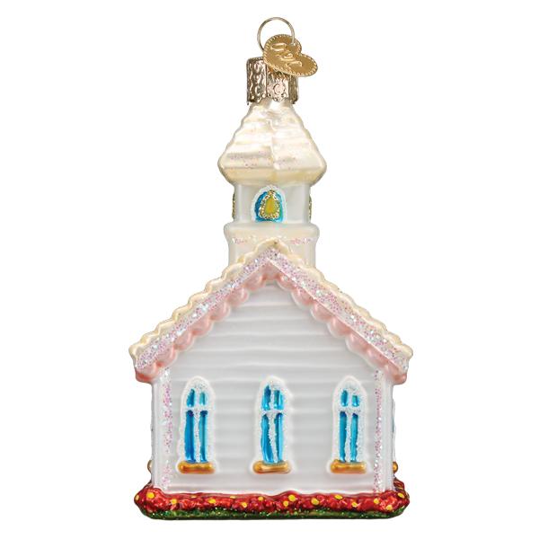 Wedding Chapel Ornament - Southlake Paws