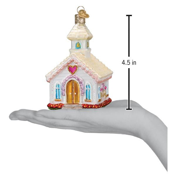 Wedding Chapel Ornament - Southlake Paws