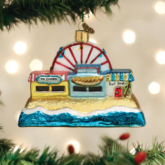 Beachscape Ornament - Southlake Paws
