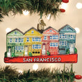 Load image into Gallery viewer, San Francisco Painted Ladies Ornament - Southlake Paws
