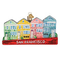 Load image into Gallery viewer, San Francisco Painted Ladies Ornament - Southlake Paws
