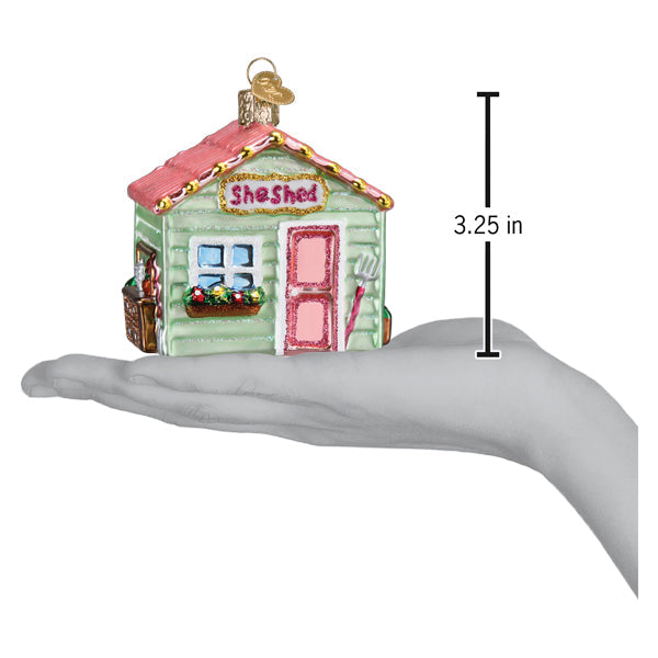 She Shed Ornament - Southlake Paws