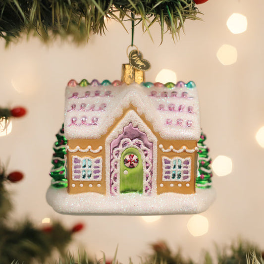 Sugar Coated Cottage Ornament - Southlake Paws