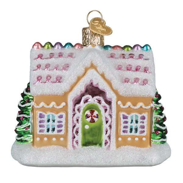 Sugar Coated Cottage Ornament - Southlake Paws