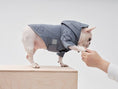 Load image into Gallery viewer, Tribeca adjustable velcro raincoat - Light Blue
