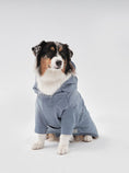 Load image into Gallery viewer, Tribeca adjustable velcro raincoat - Light Blue
