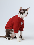 Load image into Gallery viewer, Embroidery Waffle T-Shirt - Red
