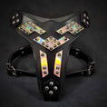 Load image into Gallery viewer, The ''Midas'' leather dog harness silver
