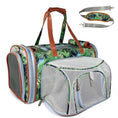 Load image into Gallery viewer, Mr. Peanut's Gold Series Standard Size Airline Compliant Expandable Pet Carrier - Prints Edition - Southlake Paws
