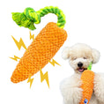 Load image into Gallery viewer, CARROT TUG ROPE INTERACTIVE DOG TOY - Southlake Paws
