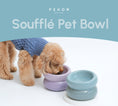 Load image into Gallery viewer, Soufflé Pet Bowl - Frozen Blue
