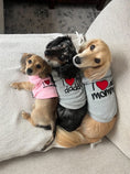 Load image into Gallery viewer, Parisian Pet 'I Love Mommy' Dog & Cat Shirt - Cute Pet T-Shirt, Pink-Valentine's Day
