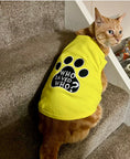 Load image into Gallery viewer, Parisian Pet 'Who Saved Who' Heartwarming Dog Shirt – Funny Slogan Pet T-Shirt for Dogs & Cats, Light Yellow
