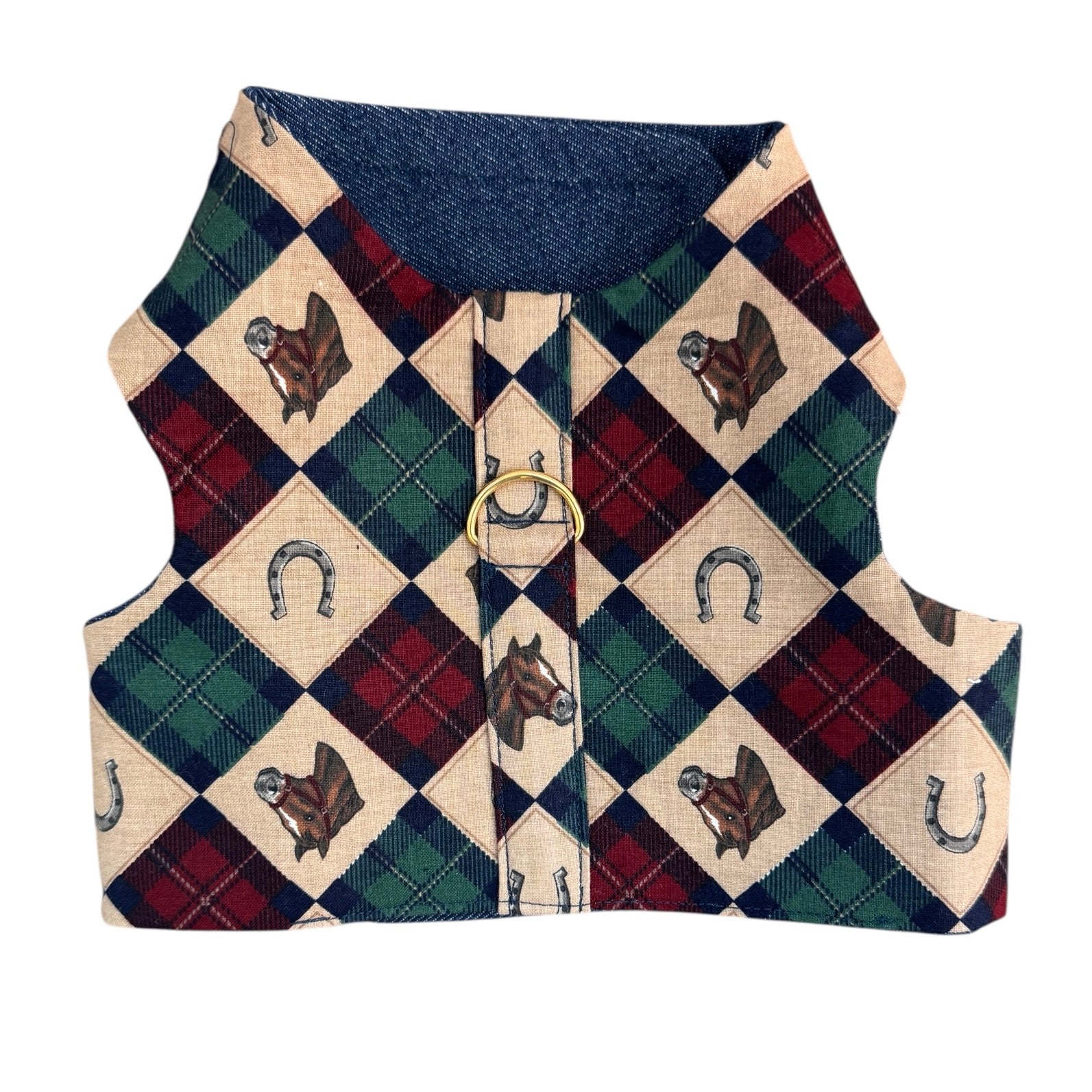 The Saddlebrook Denim Dog Harness