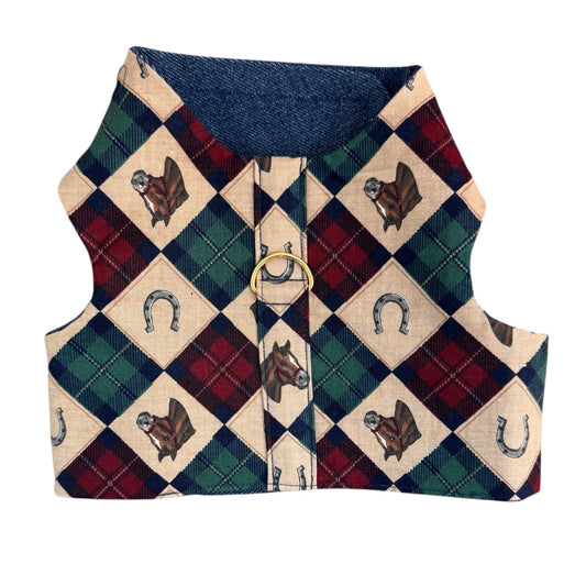 The Saddlebrook Denim Dog Harness
