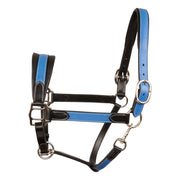 ExionPro Duo-Tone Leather Halter - Blue
