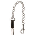 Load image into Gallery viewer, ExionPro Duo-Tone Leather Lead with Chain - White

