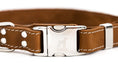 Load image into Gallery viewer, Bestseller Quick-Release Earth Brown Leather Dog Collar with Metal Buckle
