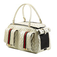 Load image into Gallery viewer, Marlee 2 Ivory Quilted with Stripe
