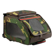 RIO Camo with Stripe Rolling Carrier 3 in 1 carrier! Airline Approved Carrier, Back Pack, and Car Seat!!