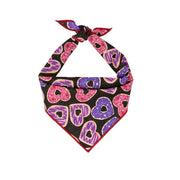 Valentine Bandana | Valentines Day Bandana | Valentine Dog Bandana with Donuts