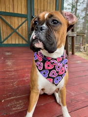 Valentine Bandana | Valentines Day Bandana | Valentine Dog Bandana with Donuts